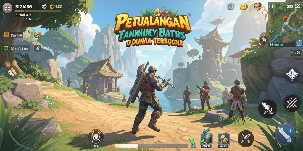 Tampilan gameplay Open World yang menarik dan mendebarkan.