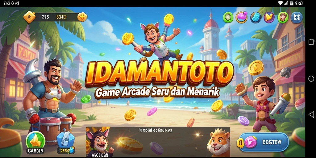 Gameplay seru dan penuh aksi dari IDAMANTOTO.