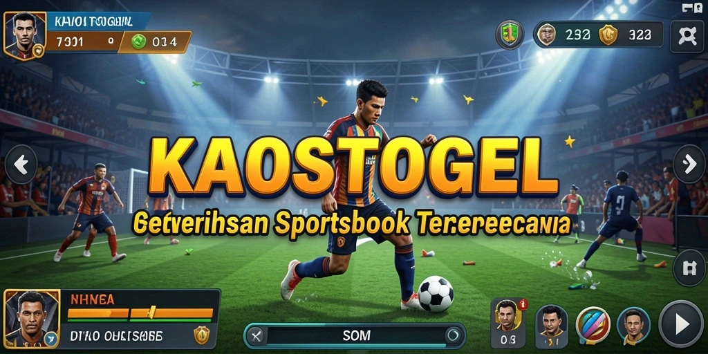 Tampilan gameplay KAOSTOGEL menampilkan antarmuka taruhan yang menarik dan interaktif.