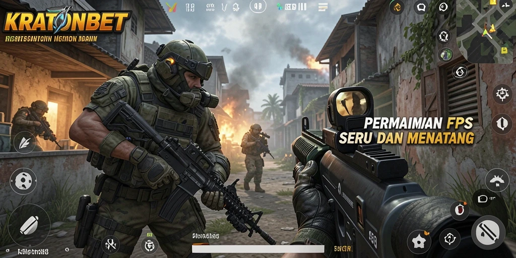 Tampilan luar biasa dari gameplay KRATONBET saat pertempuran berlangsung.