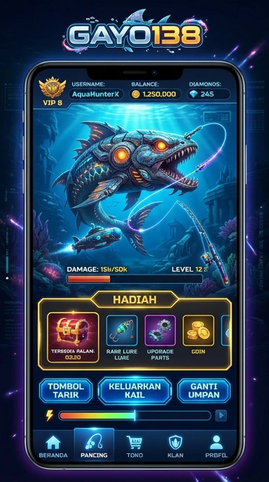 Screenshot proses instalasi aplikasi di gayo138.